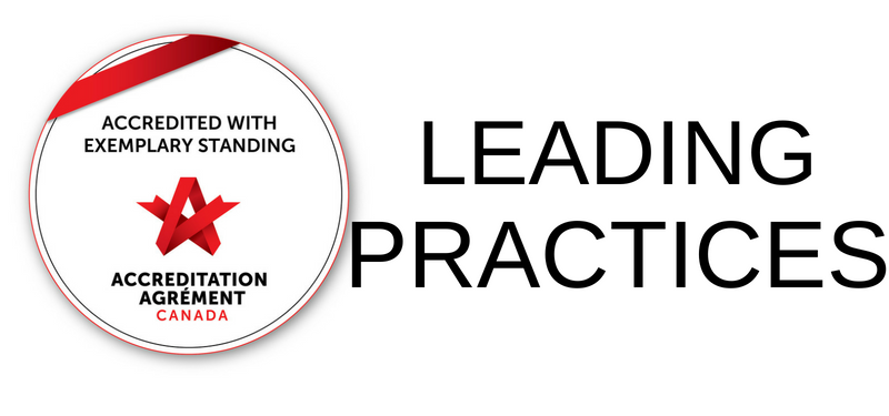 Leading Practices: Accredited with exemplary Standing