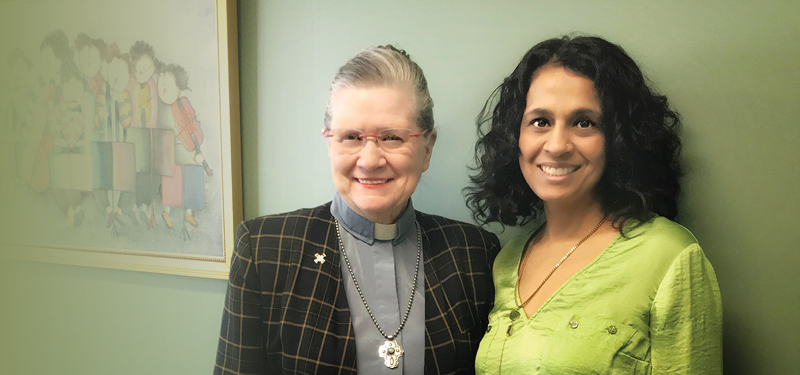 Photo of Dr. Sangeeta and Reverend Nola Crewe