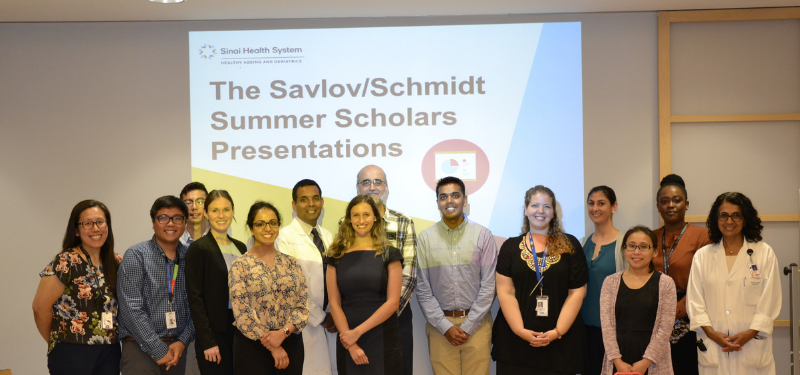  Savlov/Schmidt Summer Scholars 