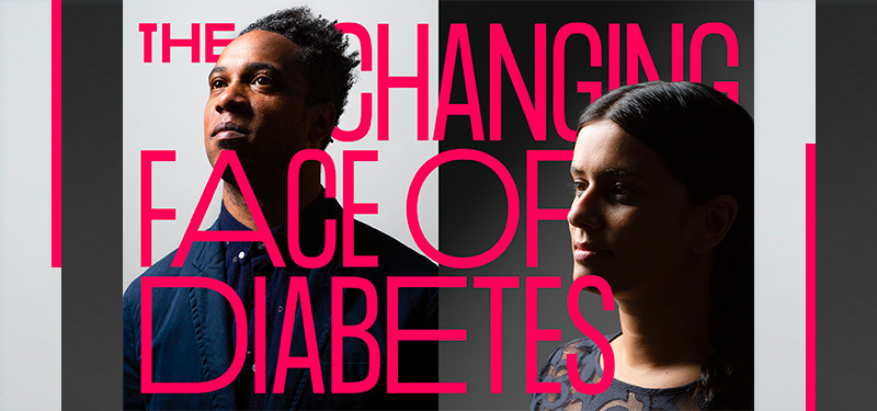 banner image of the magazine - The changing face of Diabetes